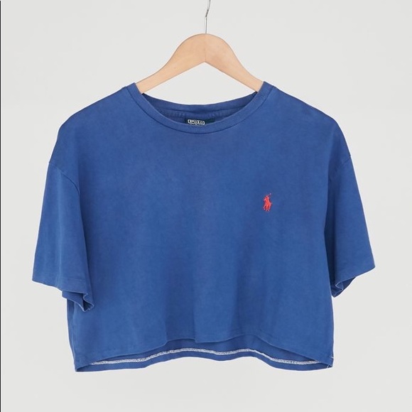 FRANKIE’S COLLECTIVES RALPH LAUREN CROP TEE - Picture 4 of 4
